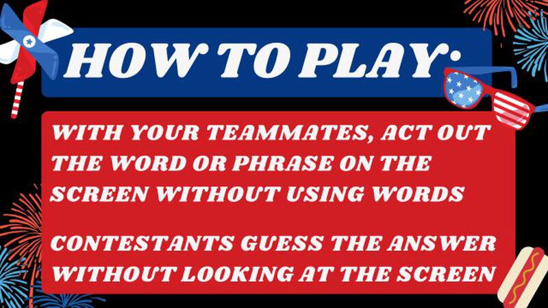 4th of July Charades